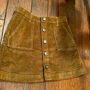 BNWT CREWCUTS Corduroy Skirt 🤎